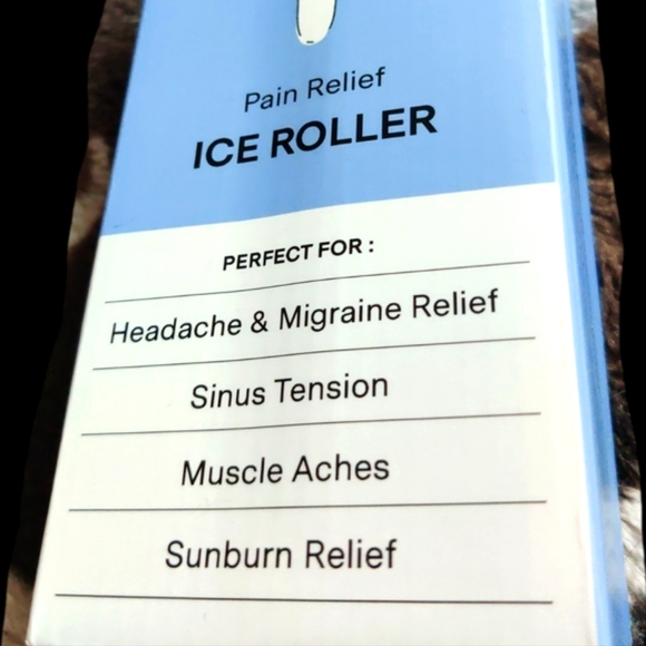 Kanjo Soothing Ice Roller Helps de-puff skin Migraines Pain Relief! New in box! - Picture 9 of 13
